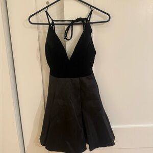 Camille La Vie Black Prom Mini Dress Size 2